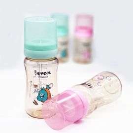 [I-BYEOL Friends] 300ml, PPSU, Feeding bottle (No Nipple), Tomi-Mint _ Anti Colic Baby Bottles, Bottle-Feeding _ Made in KOREA